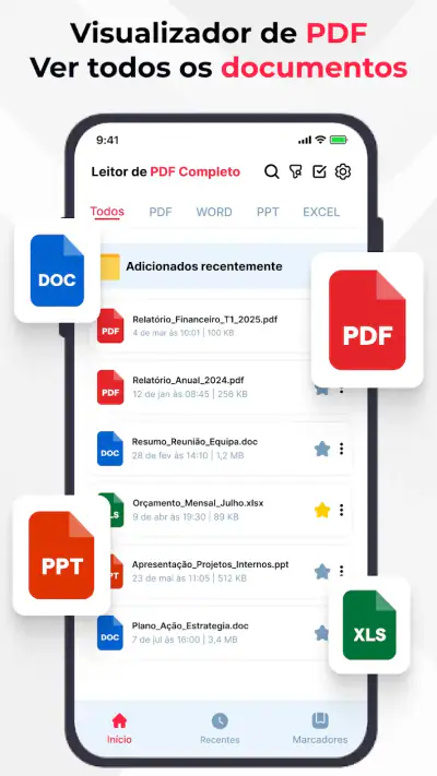 Leitor PDF e Documentos screenshot 1