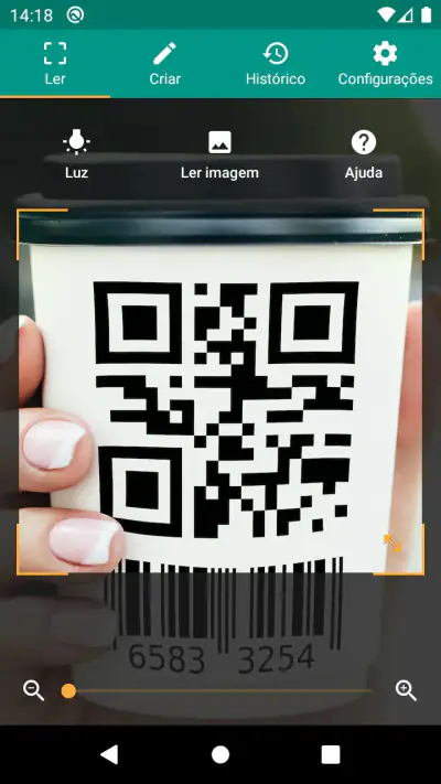 Leitor QR Code screenshot 1