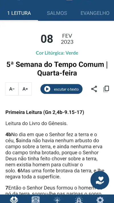 Liturgia Diária - Canção Nova screenshot 1