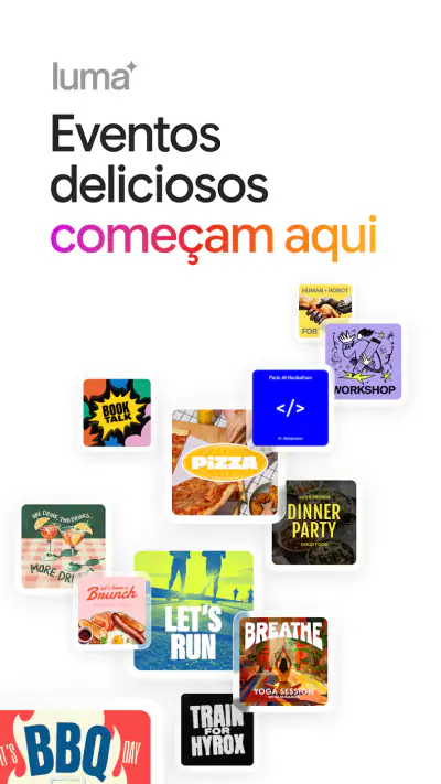 Luma: Eventos e Convites screenshot 1