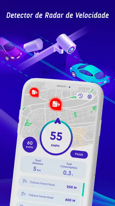 Mapas offline, GPS,velocímetro screenshot 1