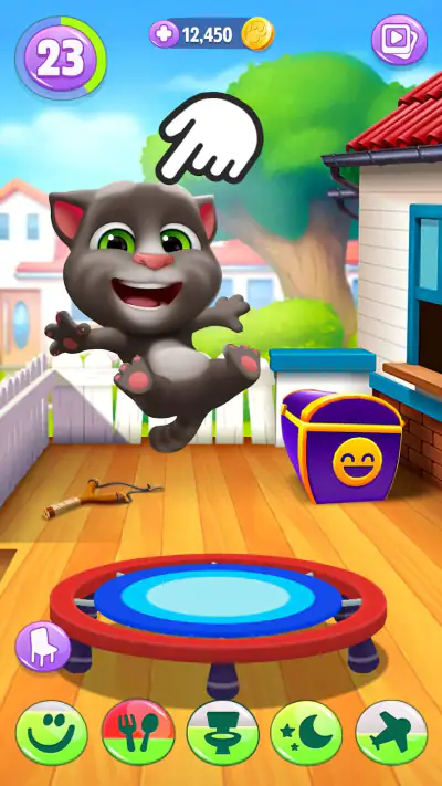 Meu Talking Tom 2 screenshot 1