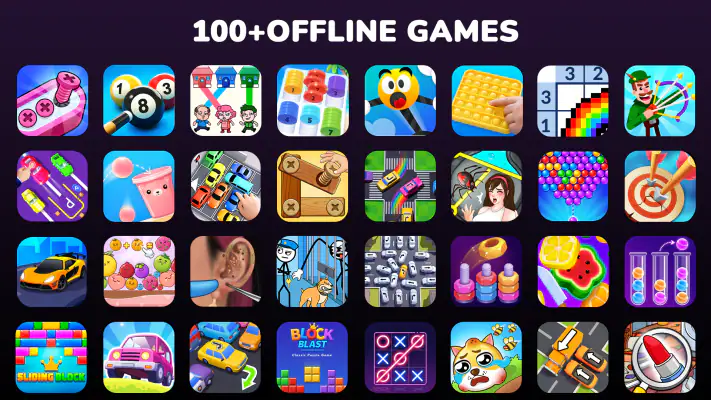 Mini relax games-No wifi screenshot 1