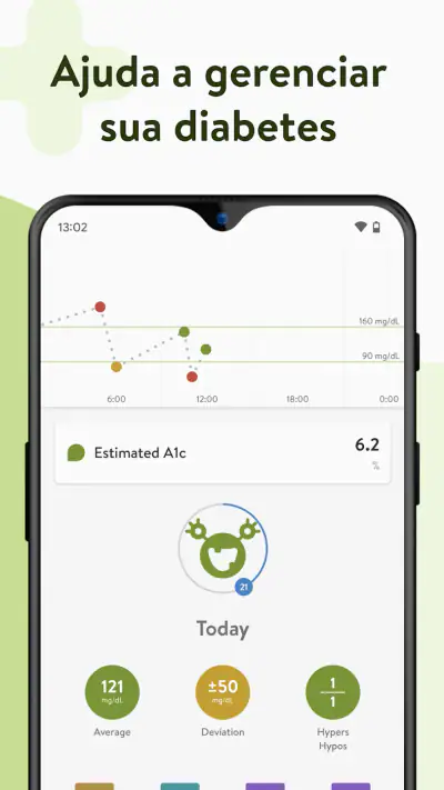 mySugr — Controle a diabetes! screenshot 1