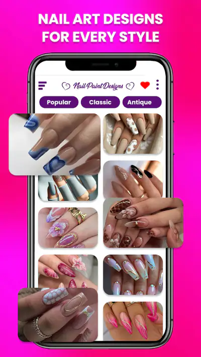 Nail Art Design Esmalte unhas screenshot 1