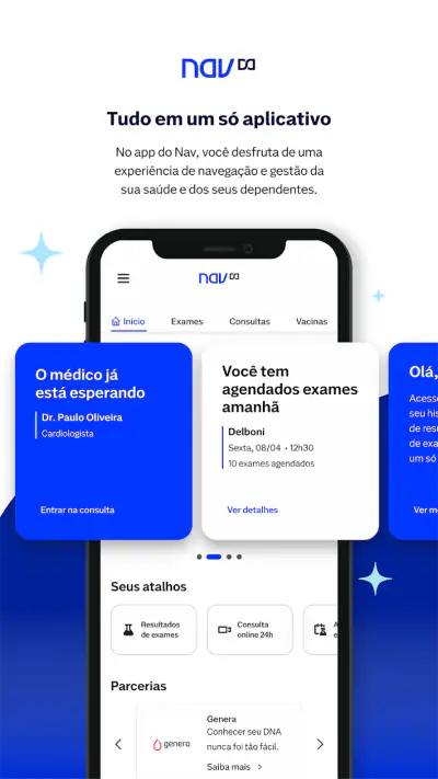 Nav Dasa: Exames e Consultas screenshot 1