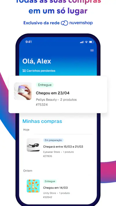 Nuvem screenshot 1