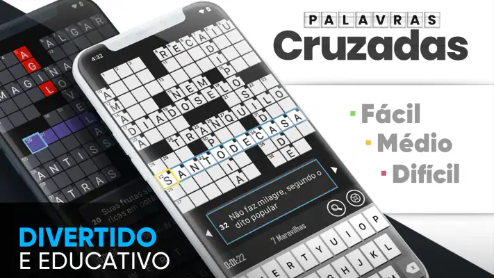 Palavras Cruzadas em Português screenshot 1