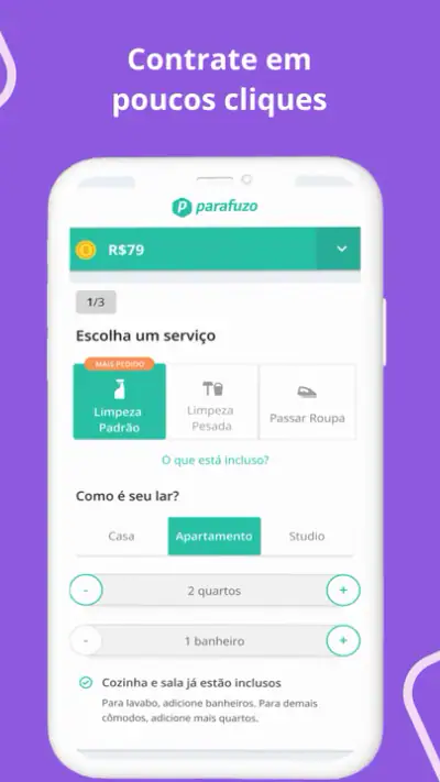 Parafuzo - Diarista e Faxina screenshot 1