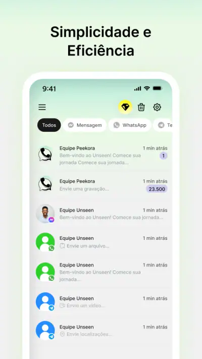 Peekora: ID de Chamada & Block screenshot 1
