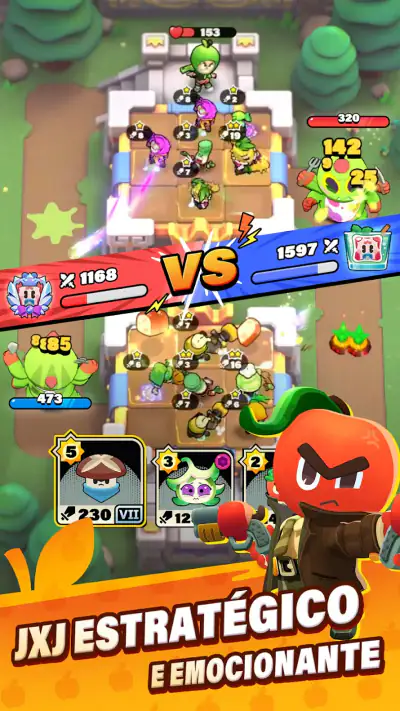 Plants on Fire: Clash & Defend screenshot 1