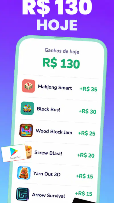 Playout: Ganhe dinheiro screenshot 1