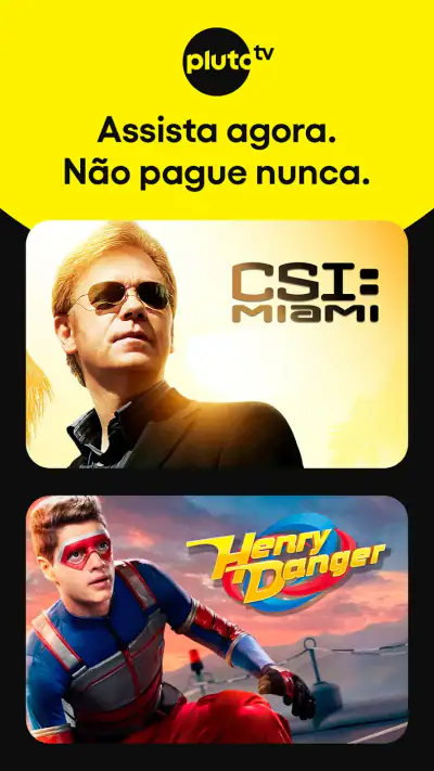 PlutoTV: Filmes/Séries Grátis screenshot 1