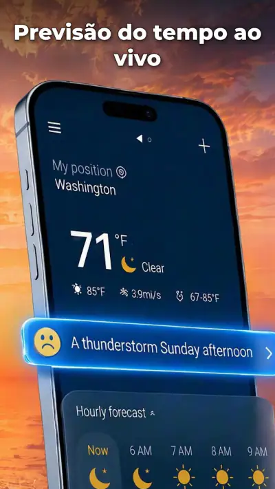 Previsão do tempo-Live & Daily screenshot 1