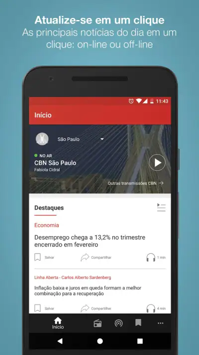 Rádio CBN screenshot 1