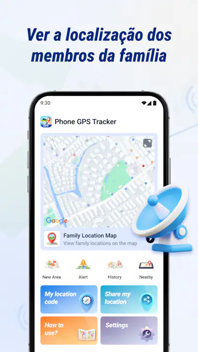 Rastreador GPS de Telefone screenshot 1