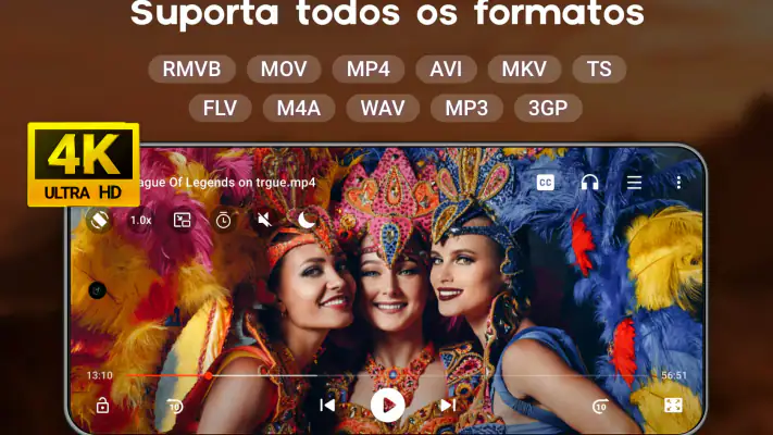 Reprodutor de vídeo HD screenshot 1