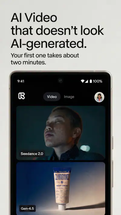 Runway: AI Image & Video screenshot 1
