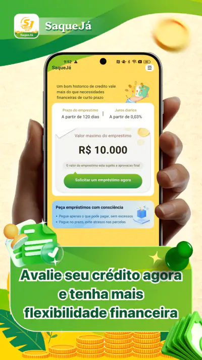 SaqueJá – Empréstimo Seguro screenshot 1