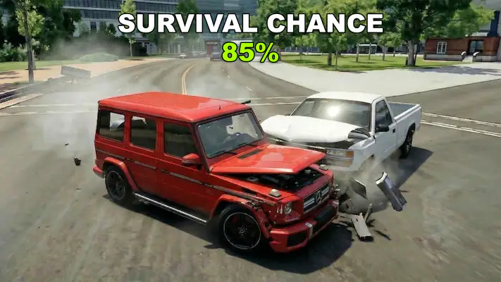 Simulador de Acidente Carro screenshot 1