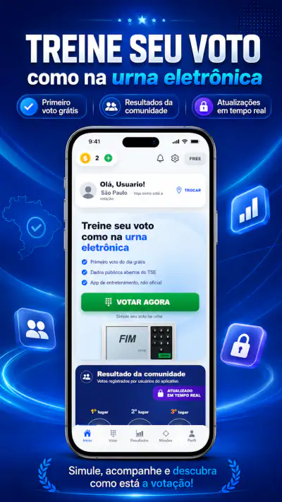 Simulador de Urna 2026 – Vote screenshot 1
