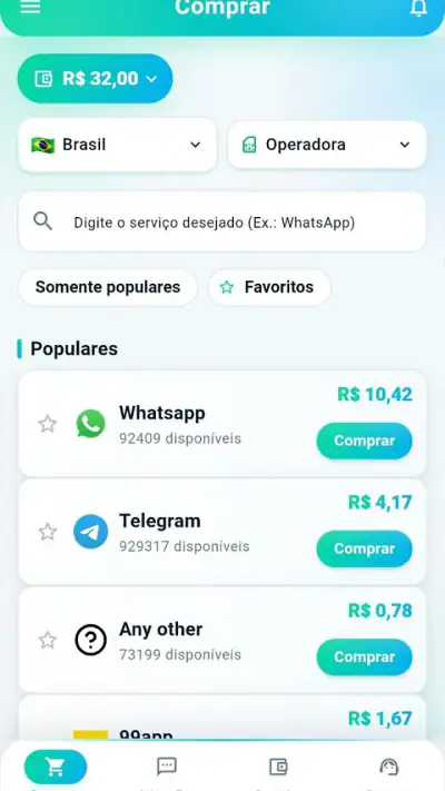 SMS Full - Receber SMS screenshot 1