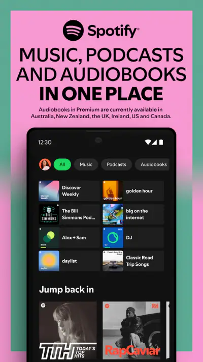 Spotify - Músicas e podcasts screenshot 1