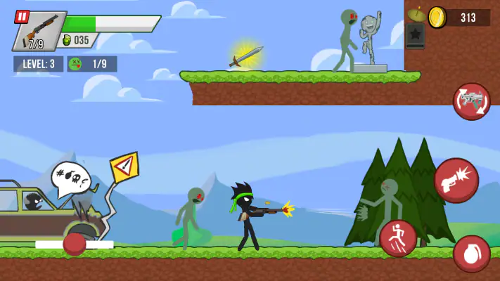 Stick vs Zombies screenshot 1