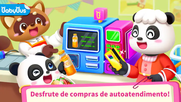 Supermercado do Bebê Panda screenshot 1