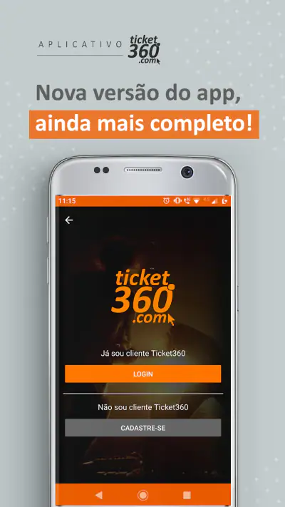 Ticket360 Ingressos e Eventos screenshot 1