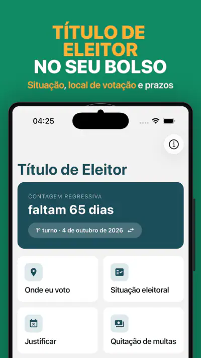 Título de Eleitor Digital screenshot 1