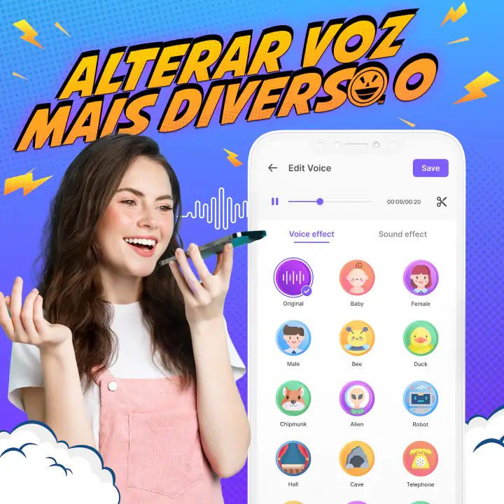 Voice Changer by Sound Effects screenshot 1