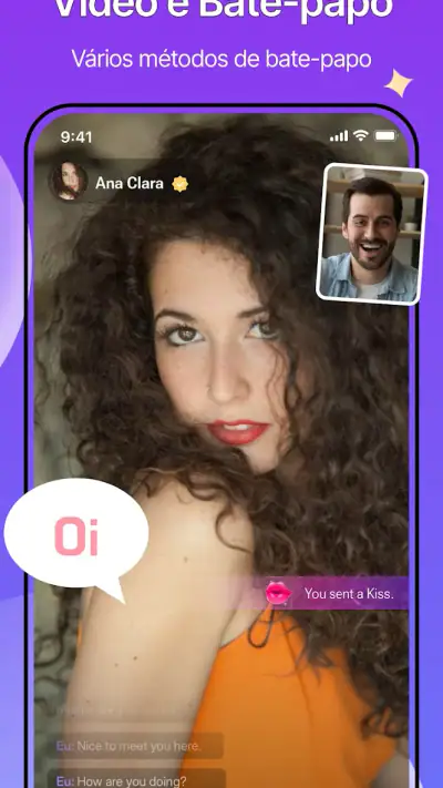 Vava.chat - Vídeo com Tradução screenshot 1
