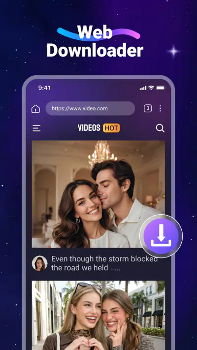 Video downloader, download all screenshot 1