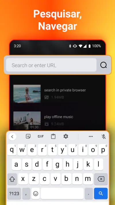 Video Downloader, Baixar Video screenshot 1