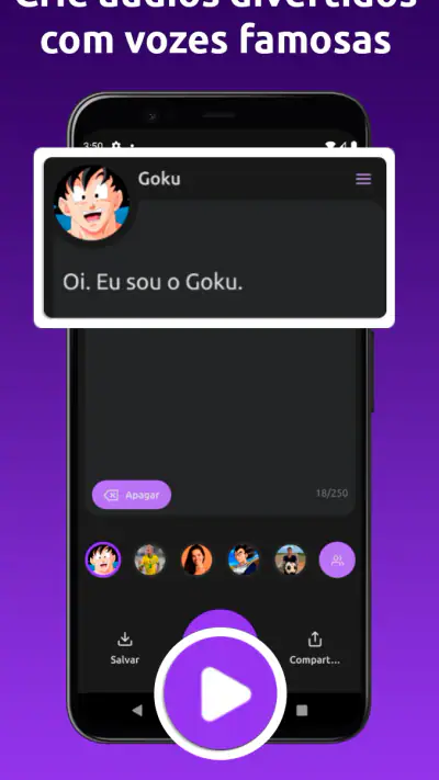 Vozes Clonadas screenshot 1