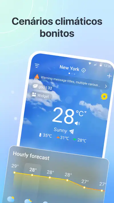Weather: Previsão e Radar screenshot 1