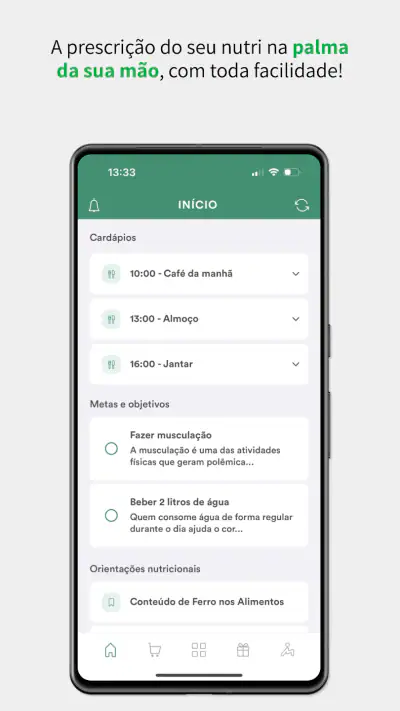 WebDiet para pacientes screenshot 1