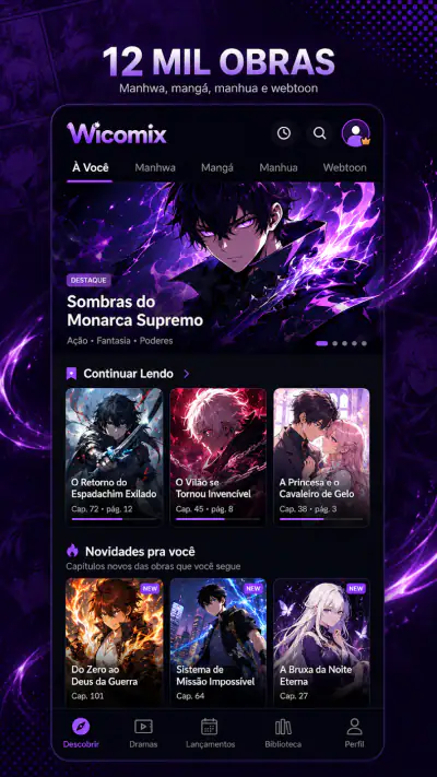 WiComix - Webtoon & Manga screenshot 1