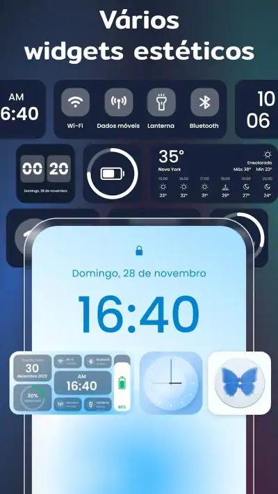 Widgets e Temas: iWidgets screenshot 1